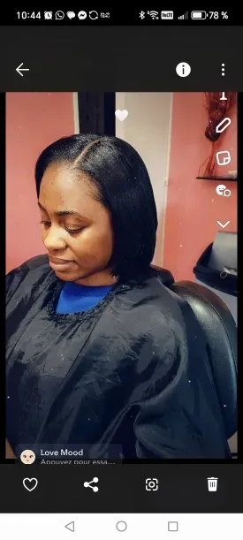 défrisage cheveux à Reims